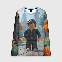 Лонгслив мужской Роблокс в парке, цвет: 3D-принт