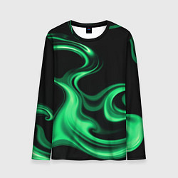 Лонгслив мужской Color green smoke, цвет: 3D-принт