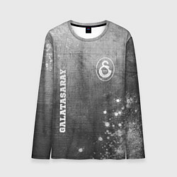 Лонгслив мужской Galatasaray - grey gradient вертикально, цвет: 3D-принт