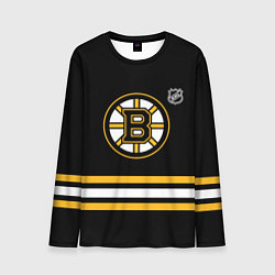 Мужской лонгслив Бостон Брюинз хоккей