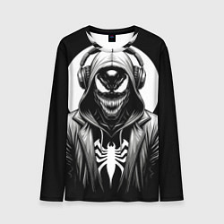 Лонгслив мужской Venom black, цвет: 3D-принт