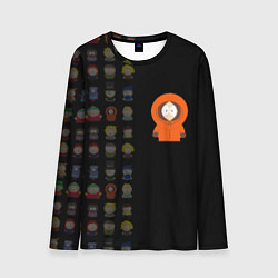 Лонгслив мужской Южного парка Кенни, цвет: 3D-принт