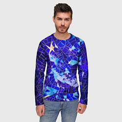 Лонгслив мужской Небо-Звезды, цвет: 3D-принт — фото 2