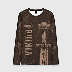 Мужской лонгслив Меч викинга