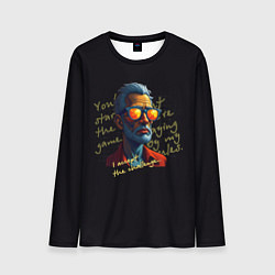 Лонгслив мужской Мои правила, цвет: 3D-принт