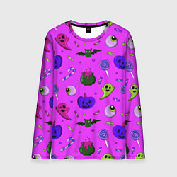 Мужской лонгслив Halloween pink