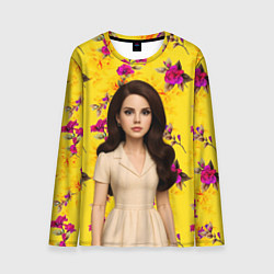 Лонгслив мужской Lana Del Rey образ куклы, цвет: 3D-принт