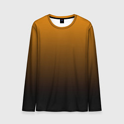 Лонгслив мужской Orange gradient, цвет: 3D-принт