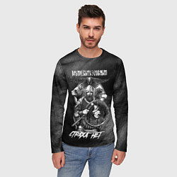 Лонгслив мужской Викинг с топором с мистическими спутниками, цвет: 3D-принт — фото 2
