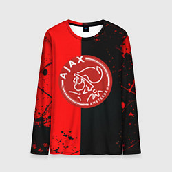 Мужской лонгслив Ajax текстура