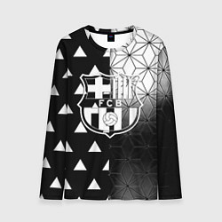 Лонгслив мужской Barcelona geometry black, цвет: 3D-принт