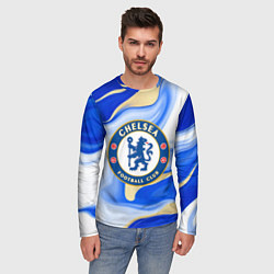 Лонгслив мужской Фк Челси, цвет: 3D-принт — фото 2