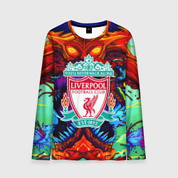 Мужской лонгслив Ливерпуль монстр