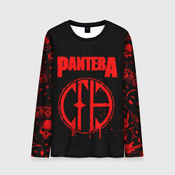 Мужской лонгслив Pantera рок группа