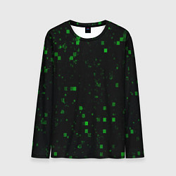 Лонгслив мужской Color green khaki, цвет: 3D-принт