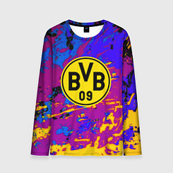 Мужской лонгслив Borussia абстрактные краски