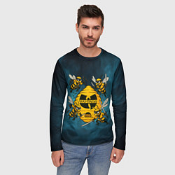 Лонгслив мужской Wu-tang clan пчелы, цвет: 3D-принт — фото 2