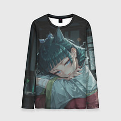 Мужской лонгслив Маомао с кошачьими ушками