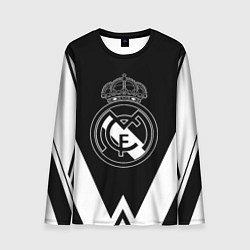 Мужской лонгслив Real Madrid геометрия спорт