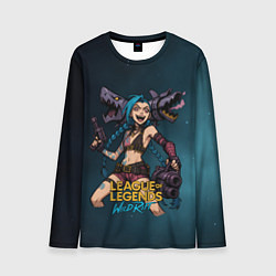 Мужской лонгслив League of Legends Jinx