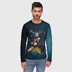 Лонгслив мужской League of Legends Jinx, цвет: 3D-принт — фото 2