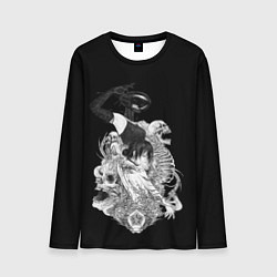 Мужской лонгслив Резе демон бомба Человек бензопила