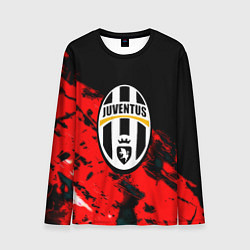 Лонгслив мужской Juventus кераски текстура, цвет: 3D-принт