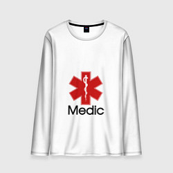 Лонгслив мужской Медик, цвет: 3D-принт