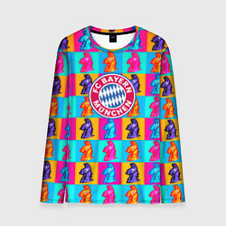 Лонгслив мужской Fortnite x Bayern, цвет: 3D-принт