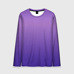 Лонгслив мужской The color is purple, цвет: 3D-принт