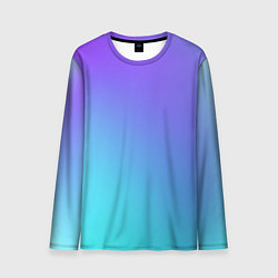 Лонгслив мужской Color multi-colored gradient, цвет: 3D-принт
