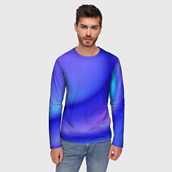 Лонгслив мужской The color is multicolored, цвет: 3D-принт — фото 2