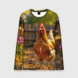 Мужской лонгслив Золотой хранитель двора