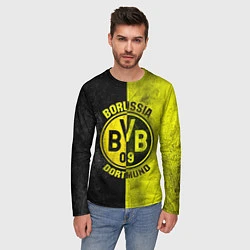 Лонгслив мужской Borussia Dortmund, цвет: 3D-принт — фото 2