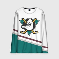 Лонгслив мужской Anaheim Ducks Selanne, цвет: 3D-принт