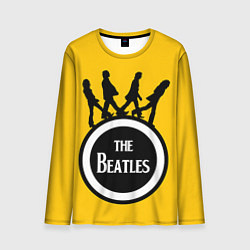 Мужской лонгслив The Beatles: Yellow Vinyl