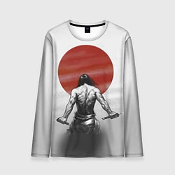 Лонгслив мужской Ярость самурая, цвет: 3D-принт