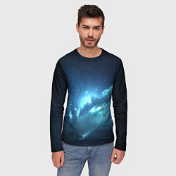 Лонгслив мужской Atlantis Nebula, цвет: 3D-принт — фото 2