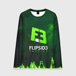 Лонгслив мужской Flipsid3 Tactics, цвет: 3D-принт