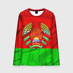Лонгслив мужской Белорусский герб, цвет: 3D-принт