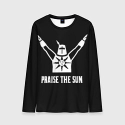 Мужской лонгслив Dark souls praise the sun knight Heida