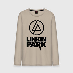 Лонгслив хлопковый мужской Linkin Park, цвет: миндальный