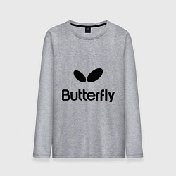 Мужской лонгслив Butterfly Logo