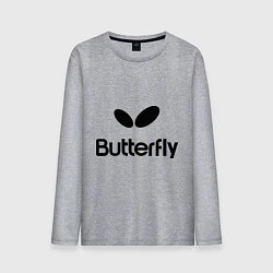 Мужской лонгслив Butterfly Logo