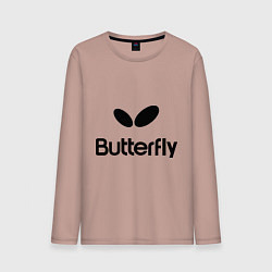 Мужской лонгслив Butterfly Logo