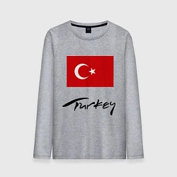 Мужской лонгслив Turkey