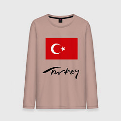 Мужской лонгслив Turkey