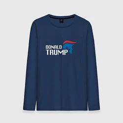 Мужской лонгслив Donald Trump Logo