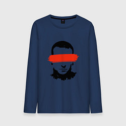 Лонгслив хлопковый мужской Chester Creative, цвет: тёмно-синий