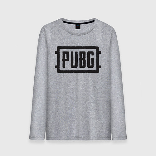 Мужской лонгслив PUBG / Меланж – фото 1